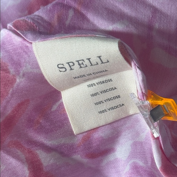 NWT Spell Islamorada Bias Maxi Dress in Canyon Rose Size Medium - Picture 13 of 14